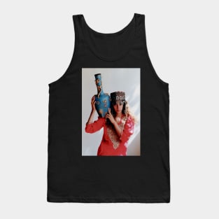 Girl and water Jar Tank Top